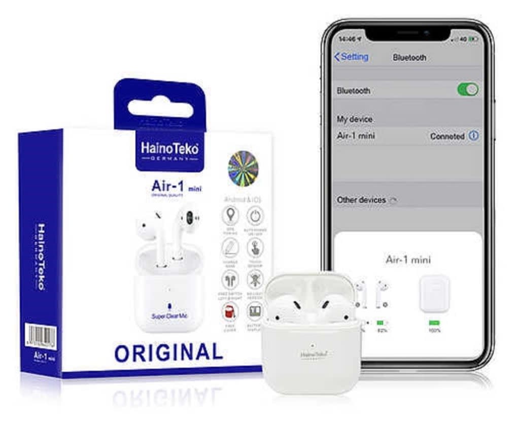 Haino Teko Air 1 Bluetooth Wireless Earphone -White