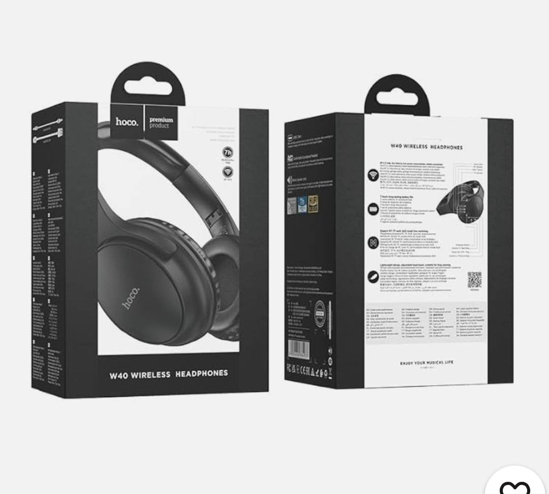 Headphones Hoco W40