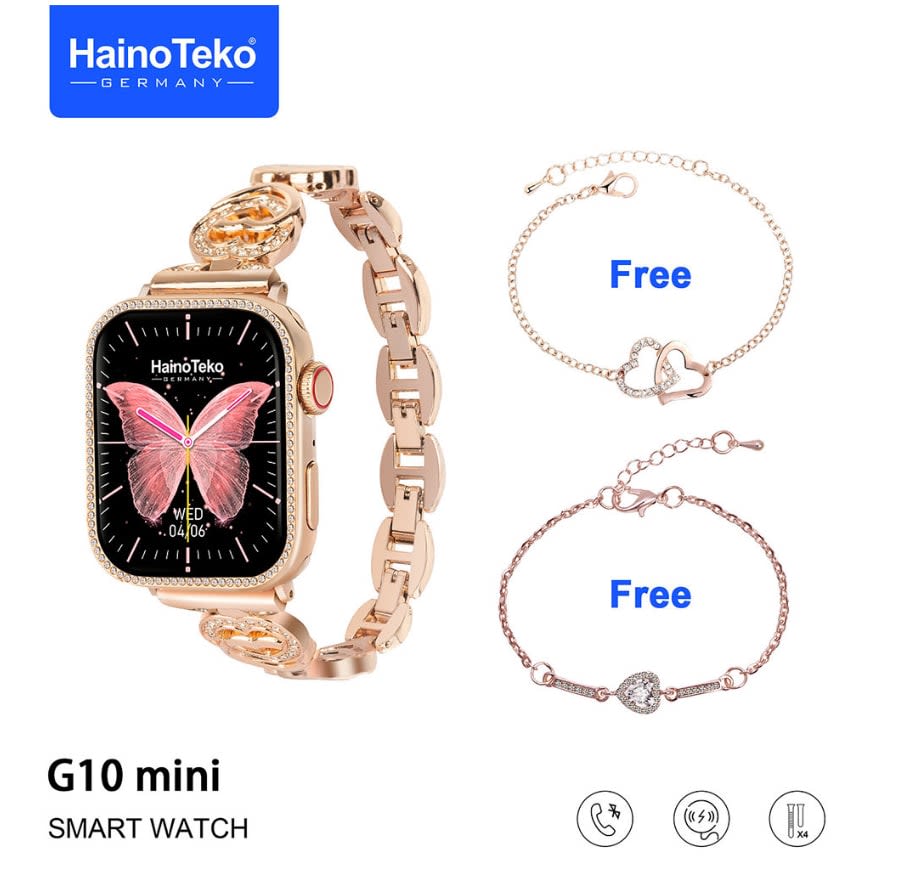 Haino Teko Germany G10 Mini Amoled Display 4 paires de bracelets