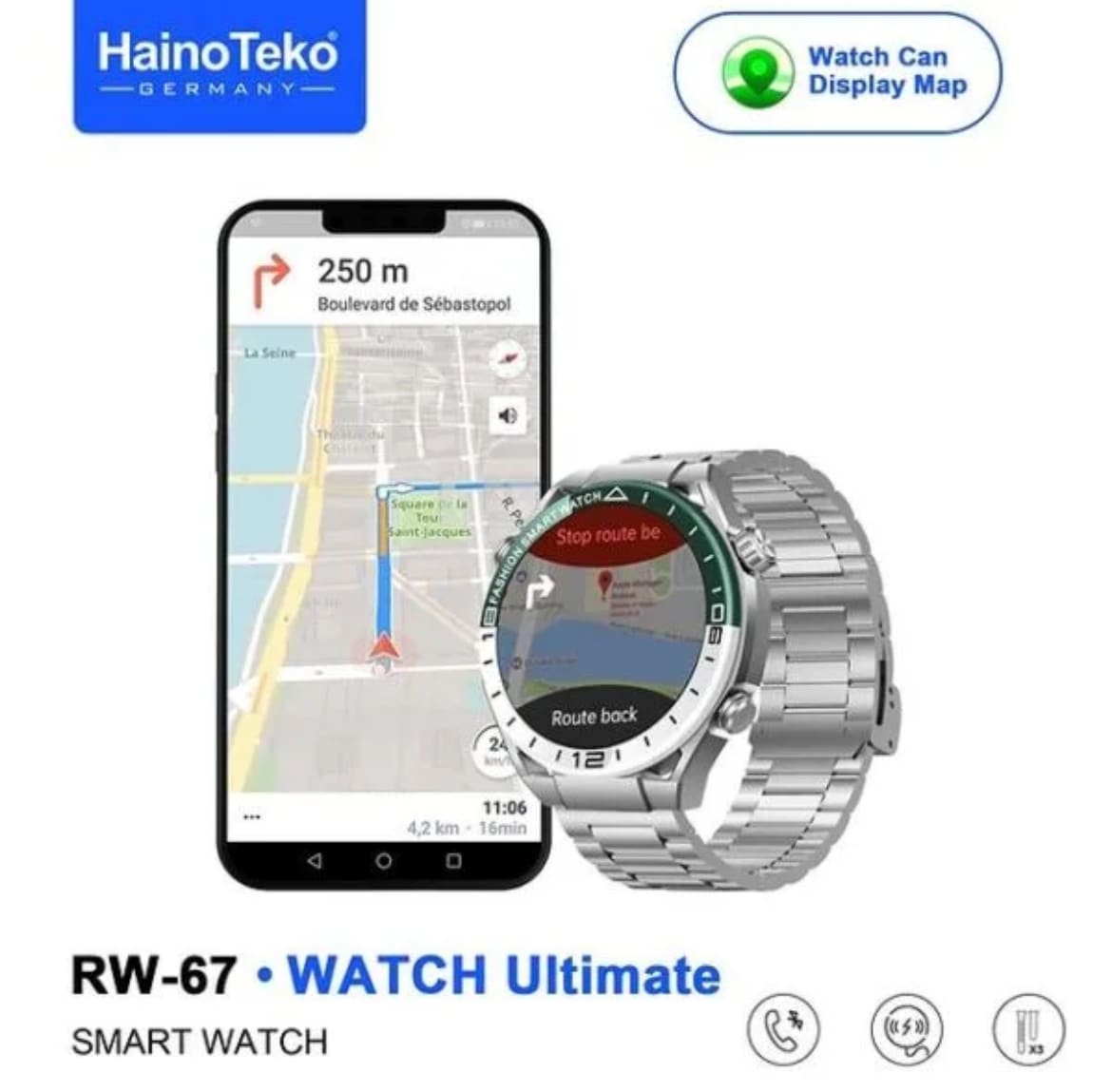 Smartwatch HainoTeko RW-67 Watch Ultimate