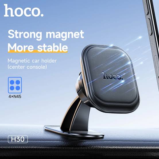 Hoco H30 Brilliant Magnetic Center Console Car Holder
