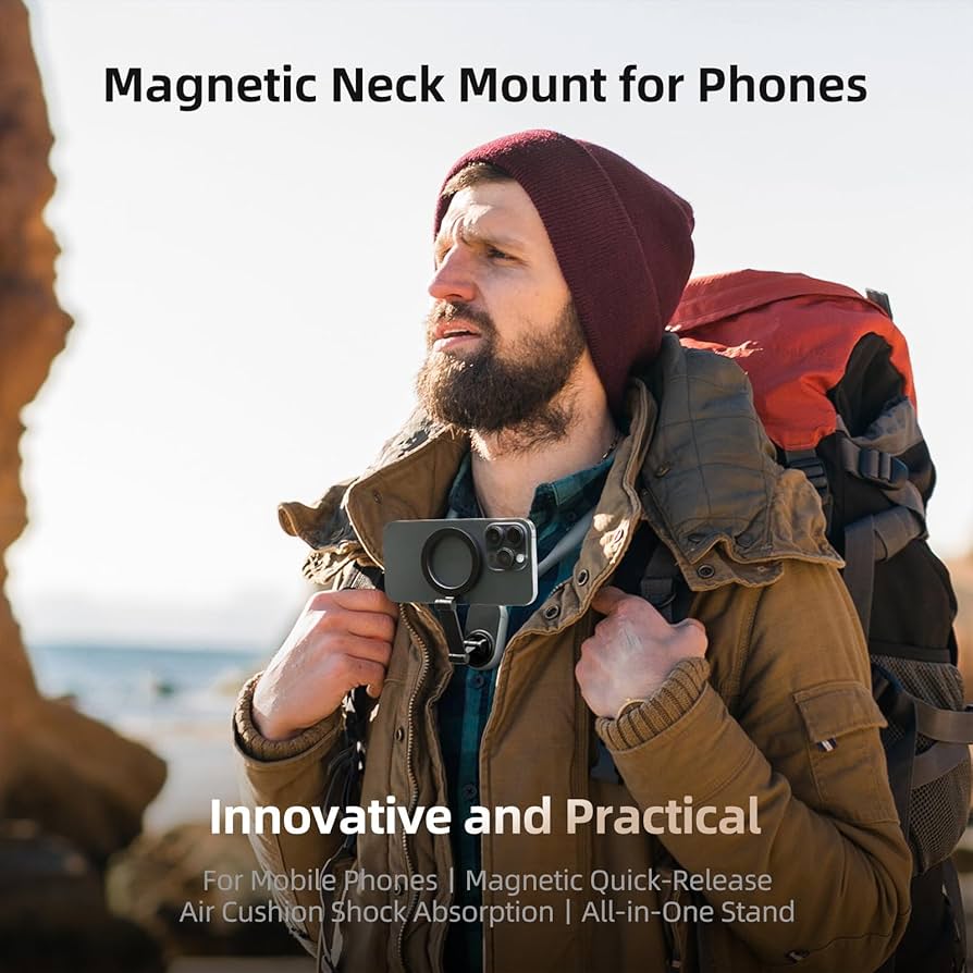 TELESIN Smartphone Magnetic Neck Holder