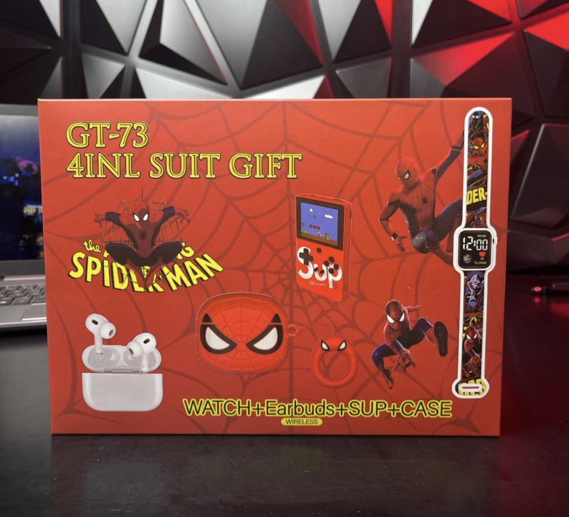 PACK GIFT SUP GAME Spiderman