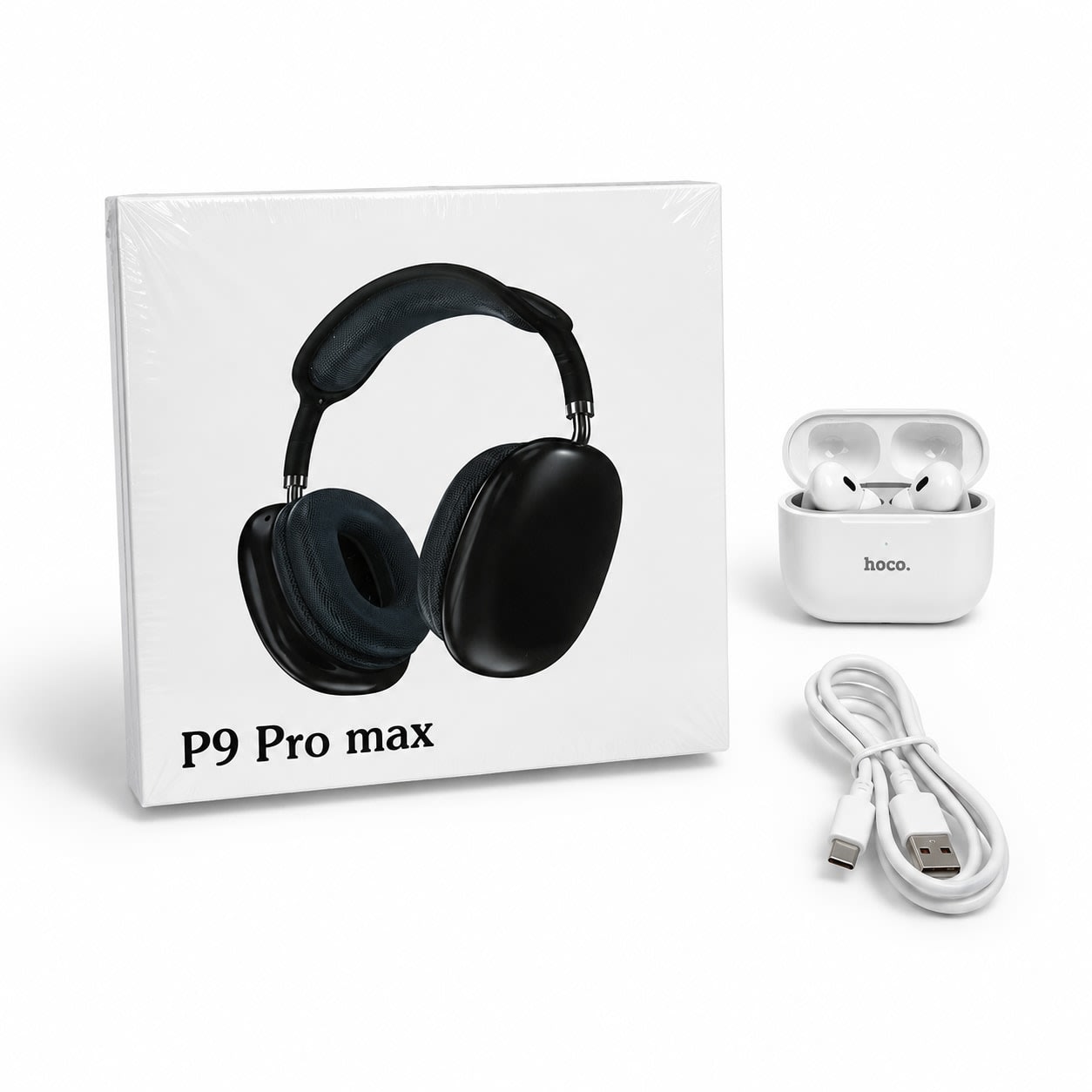 Pack p9 pro max + airpods