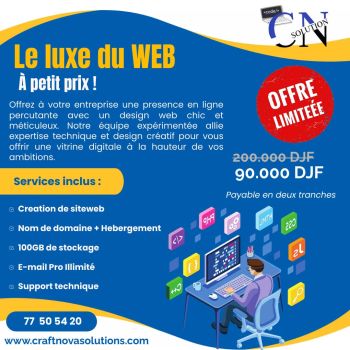 CraftNova Solutions - Dominez votre marché en ligne à petit prix!