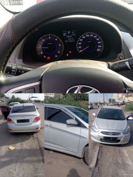 Hyundai Accent 2015 Diesel, Faible Kilométrage