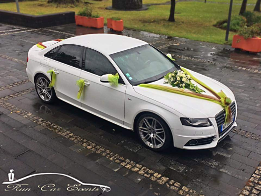 Décoration voiture de mariage