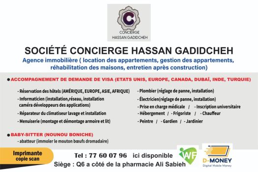 Services de conciergerie professionnels pour les résidents et étrangers du pays