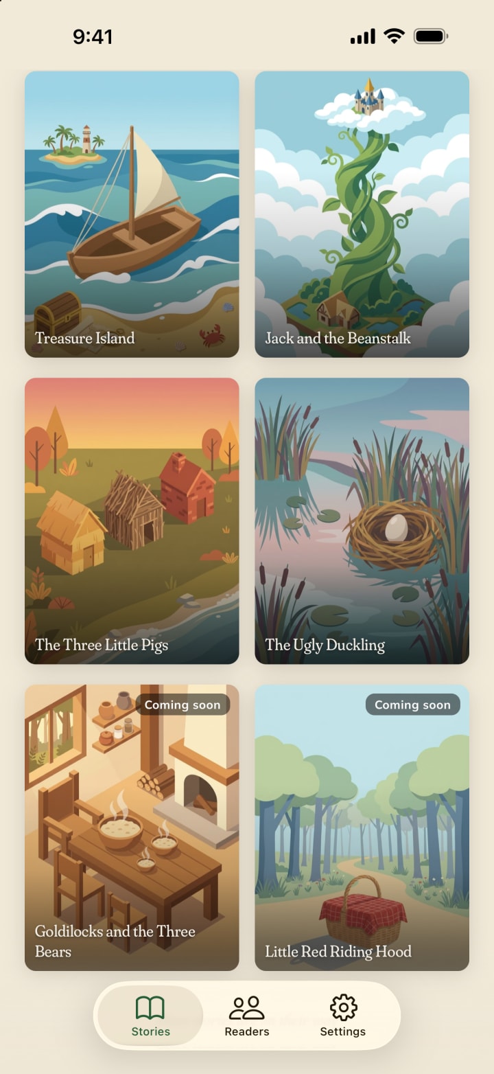 The shelf: six illustrated covers, two of them marked coming soon