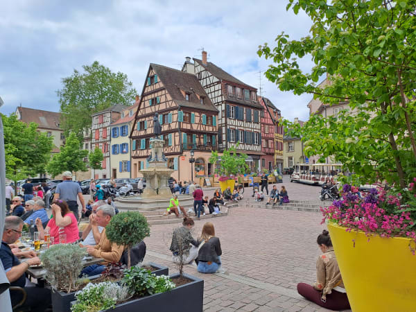 Fachwerkhäuser in Colmar