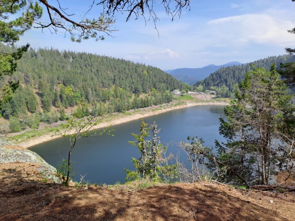 Lac Blanc Bergsee