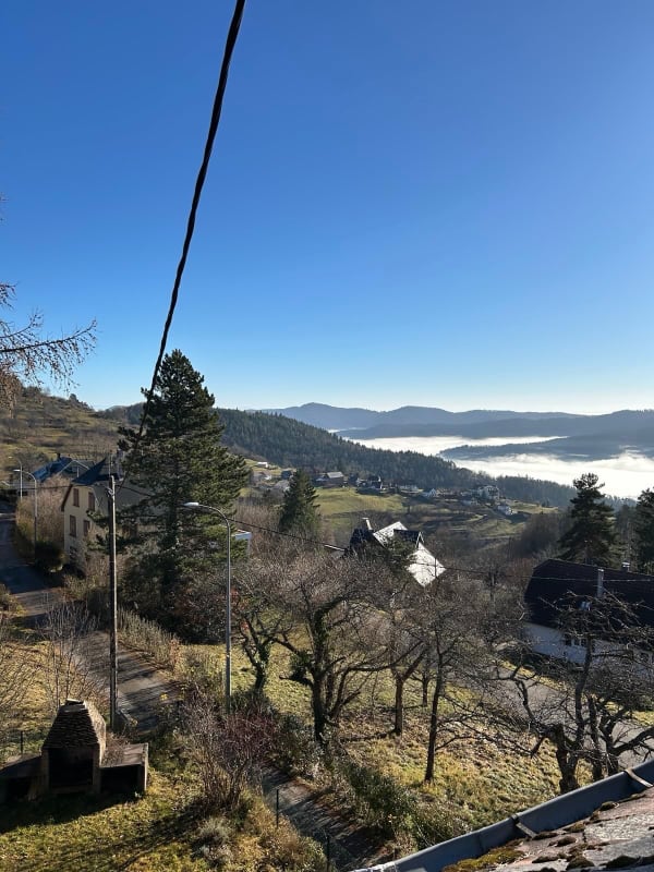 Blick nach Osten über den Dorfrand