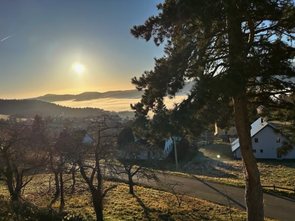 Morgenlicht über dem Rheintal