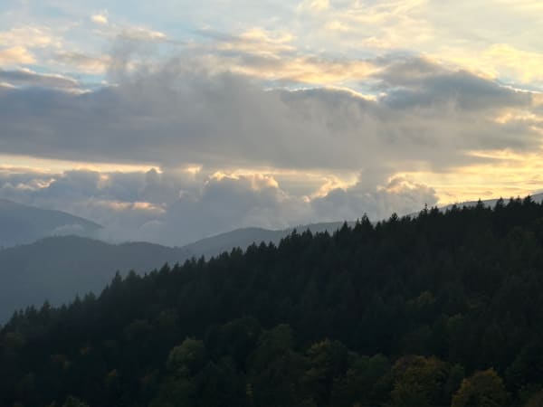 Vogesenlandschaft Richtung Südwest