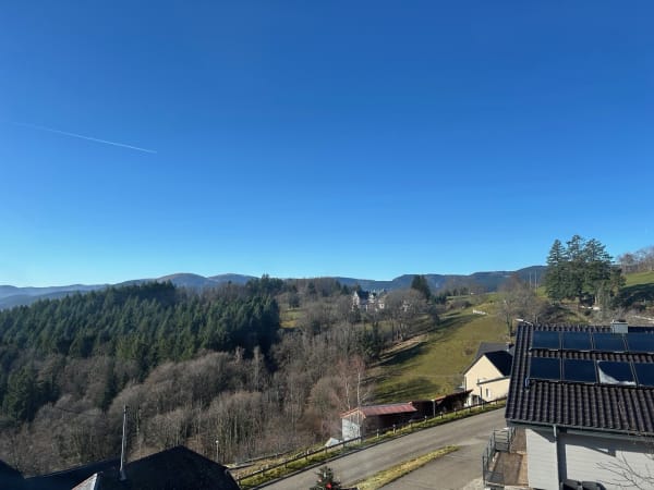Abendstimmung über dem Munstertal