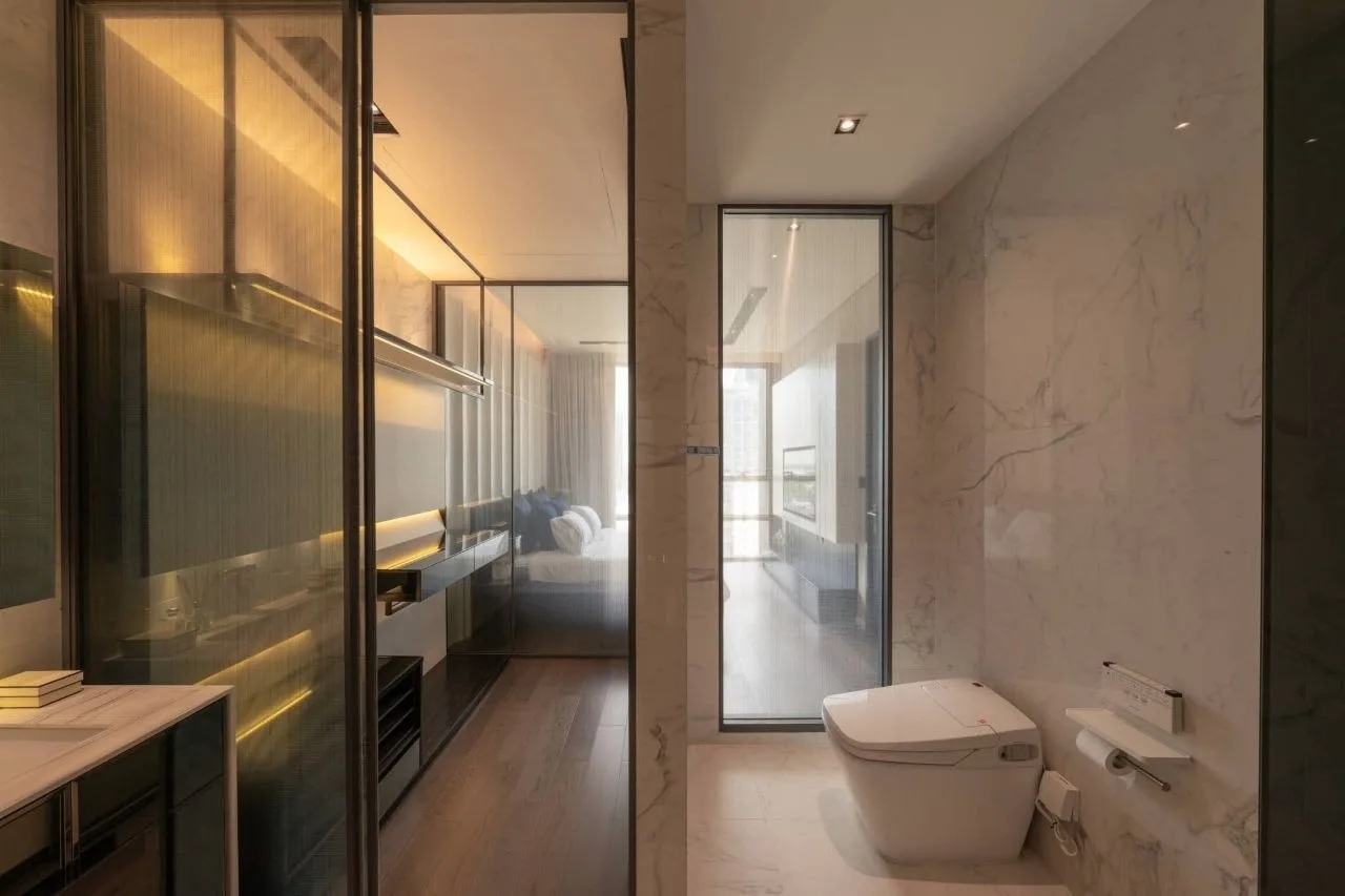 2 bedroom condo for rent in Thong Lo Bangkok - master bedroom interior