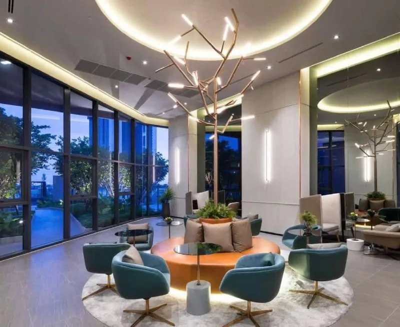 1 bedroom condo for rent in Sukhumvit Bangkok - living room view