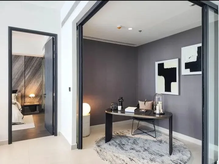 2 bedroom condo for rent in Sathorn Bangkok - balcony perspective