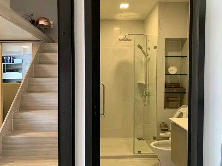 1 bedroom condo for rent in Asok Bangkok - living room view