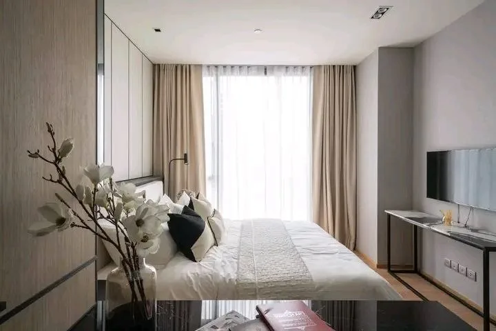 1 bedroom condo for sale in Bbq Area Free Wi-fi 100% Conventional Parking Bangkok - swimming pool and building amenities