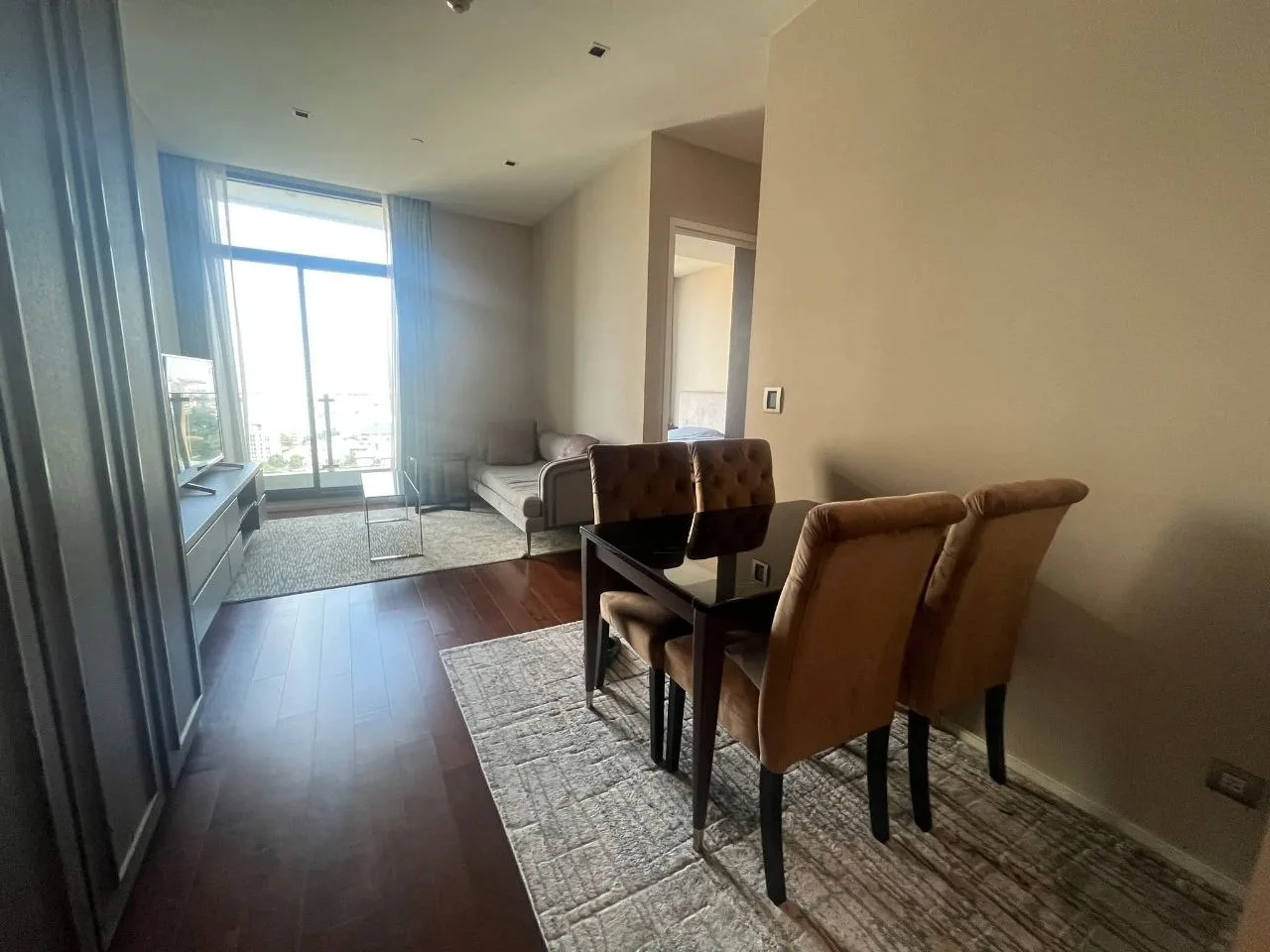2 bedroom condo for sale in Sukhumvit Bangkok - balcony perspective