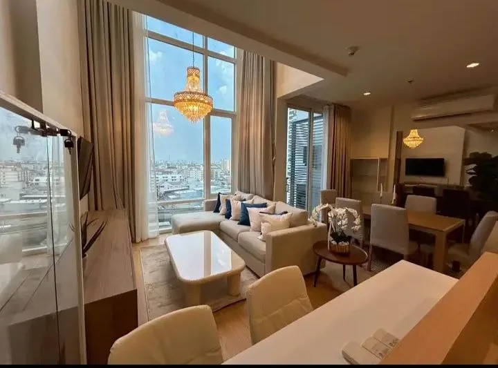 1 bedroom condo for sale in Ratchathewi Bangkok - kitchen and dining area