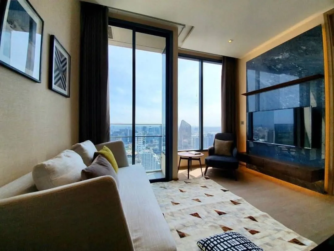 1 bedroom condo for rent in Asok Bangkok - master bedroom interior