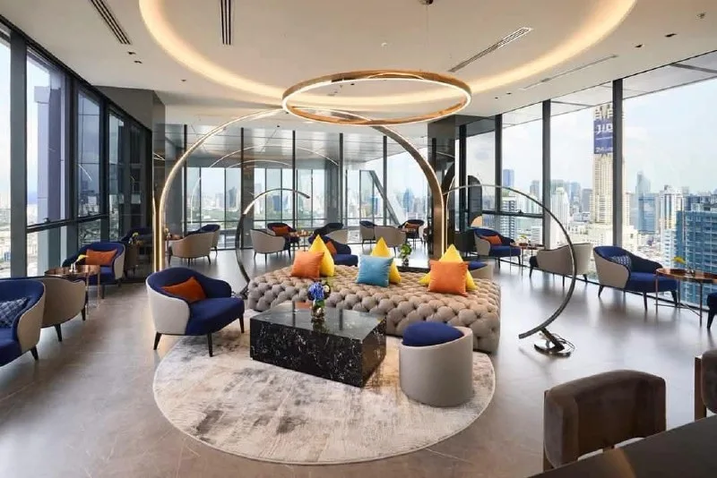 1 bedroom condo for rent in Rangnam Bangkok - living room view