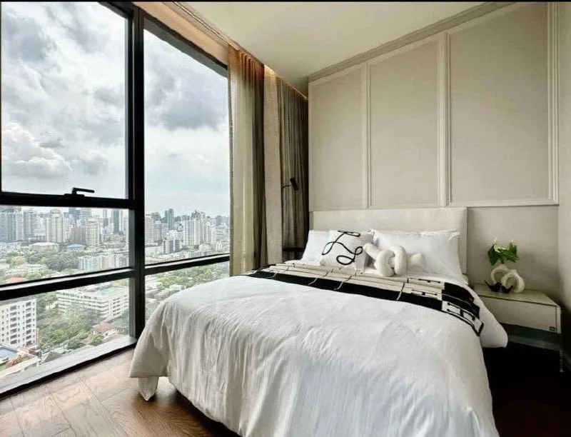 2 bedroom condo for rent in Thong Lo Bangkok - bathroom and modern finishes