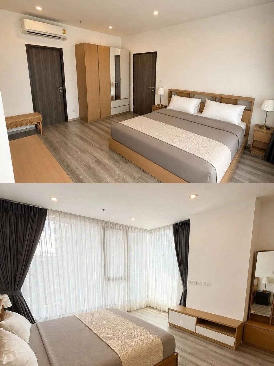 2 bedroom condo for rent in Bang Na Bangkok - bathroom and modern finishes