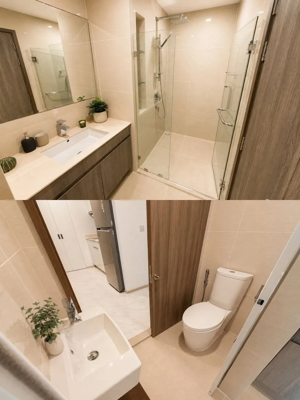 2 bedroom condo for rent in Bang Na Bangkok - balcony perspective