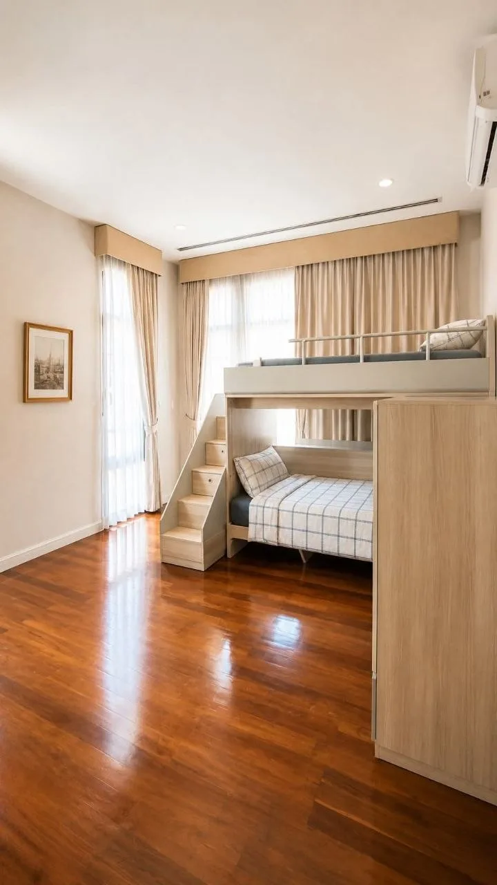 4 bedroom house for rent in Sukhumvit Bangkok - master bedroom interior