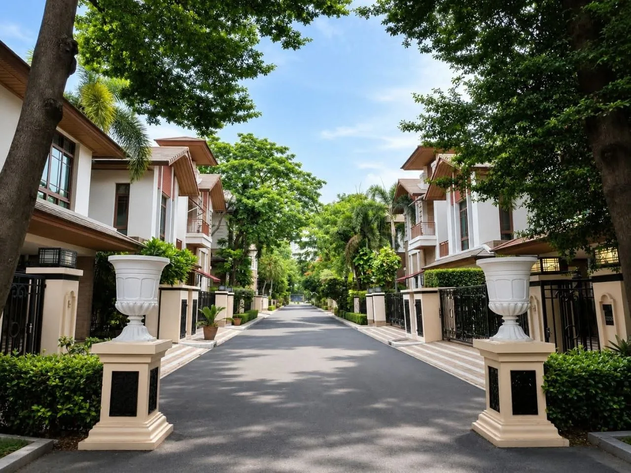 4 bedroom house for rent in Sukhumvit Bangkok - master bedroom interior