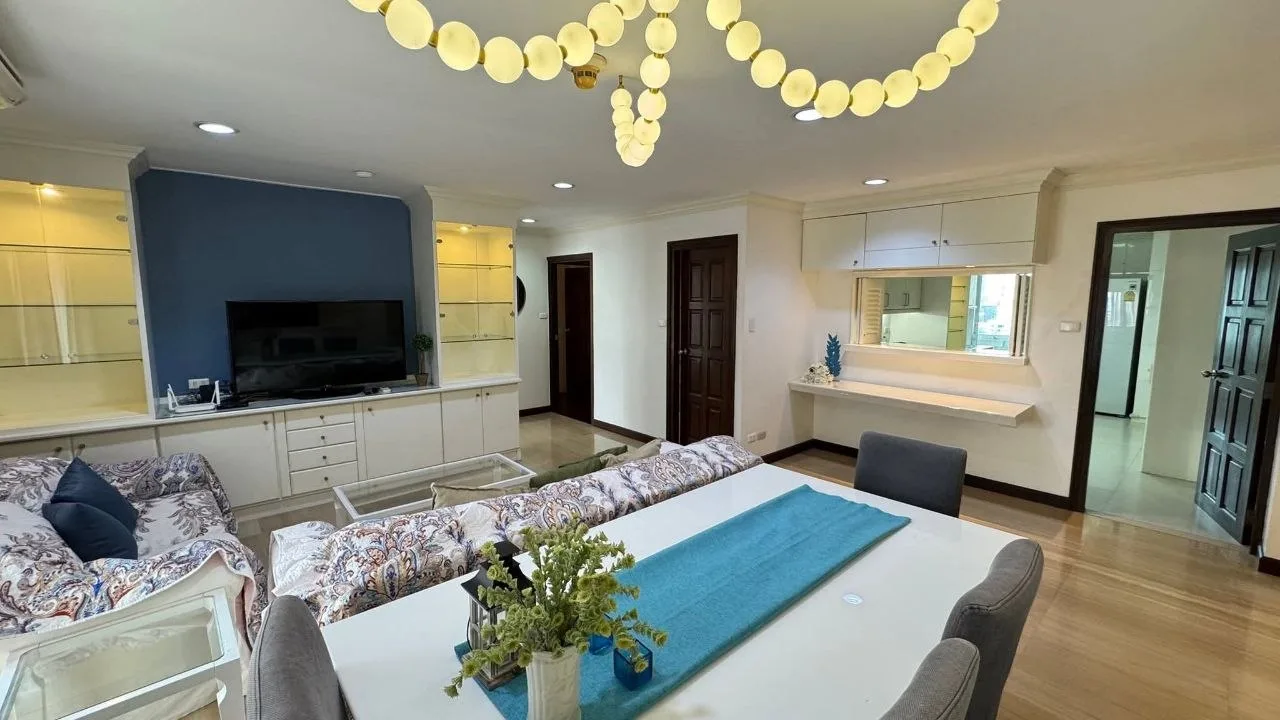 3 bedroom condo for rent in Sukhumvit Bangkok - bathroom and modern finishes