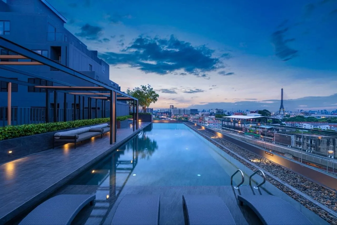 1 bedroom condo for rent in Pinklao Bangkok - master bedroom interior