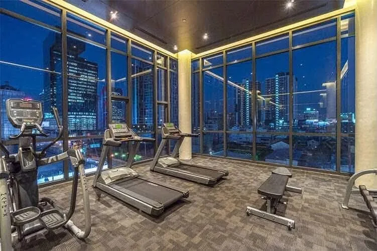 1 bedroom condo for rent in Rama 9 Bangkok - living room view