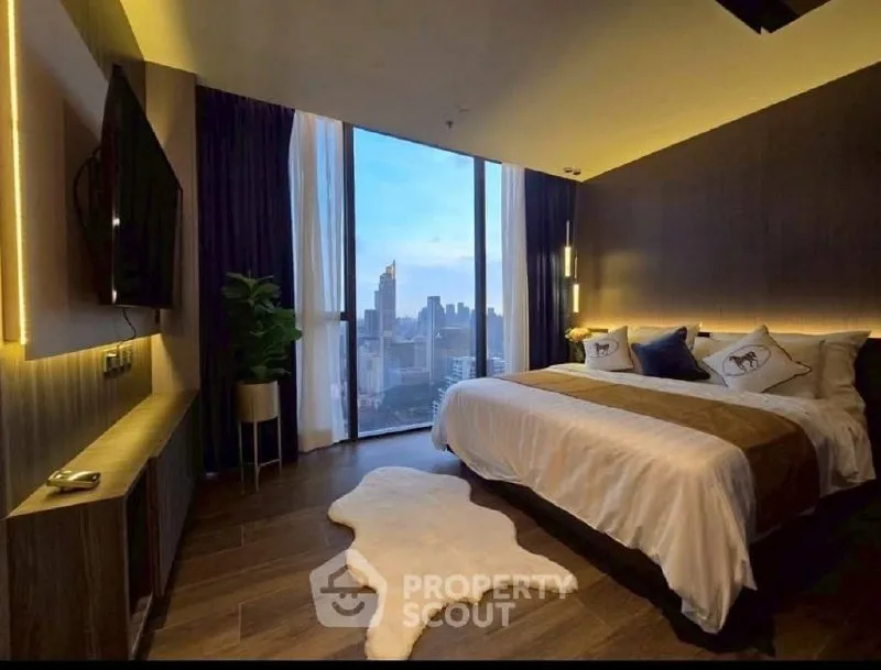 4 bedroom condo for rent in Asok Bangkok - swimming pool and building amenities