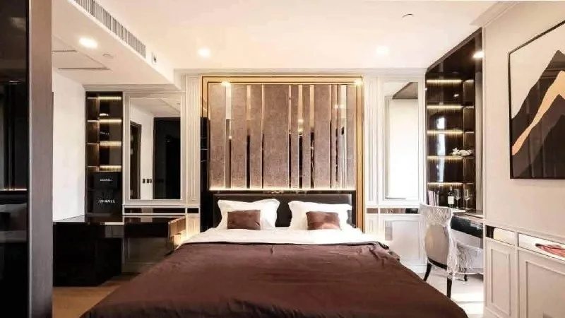 1 bedroom condo for rent in Silom Bangkok - swimming pool and building amenities