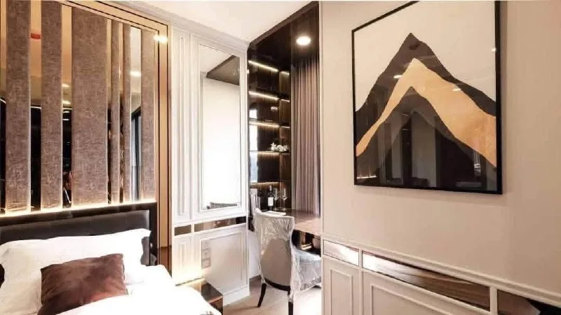1 bedroom condo for rent in Silom Bangkok - balcony perspective