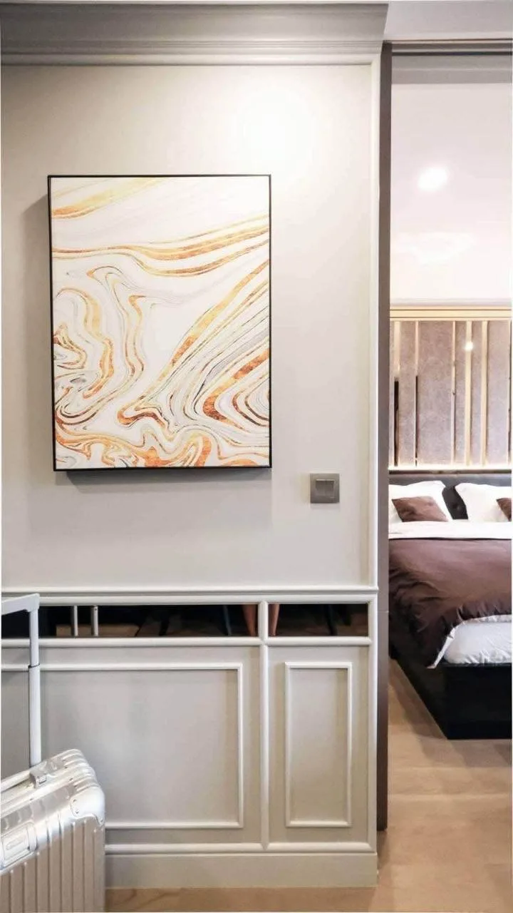 1 bedroom condo for rent in Silom Bangkok - bathroom and modern finishes