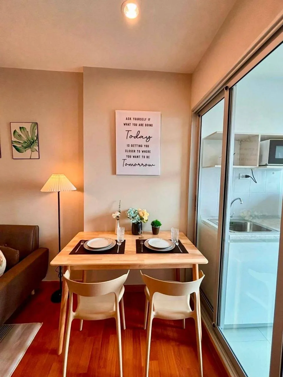 1 bedroom condo for rent in Bang Khae Bangkok - living room view