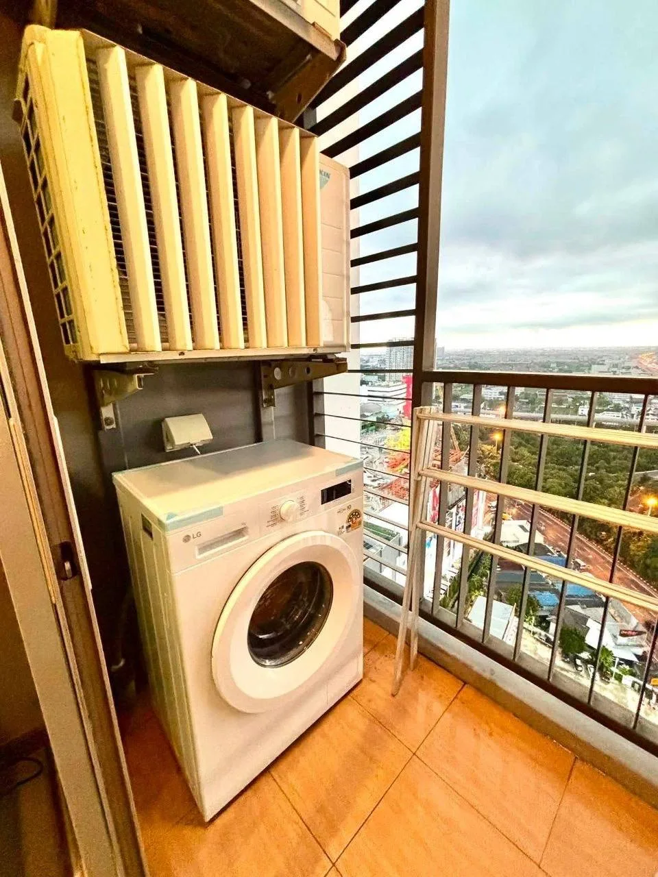 1 bedroom condo for rent in Bang Khae Bangkok - living room view