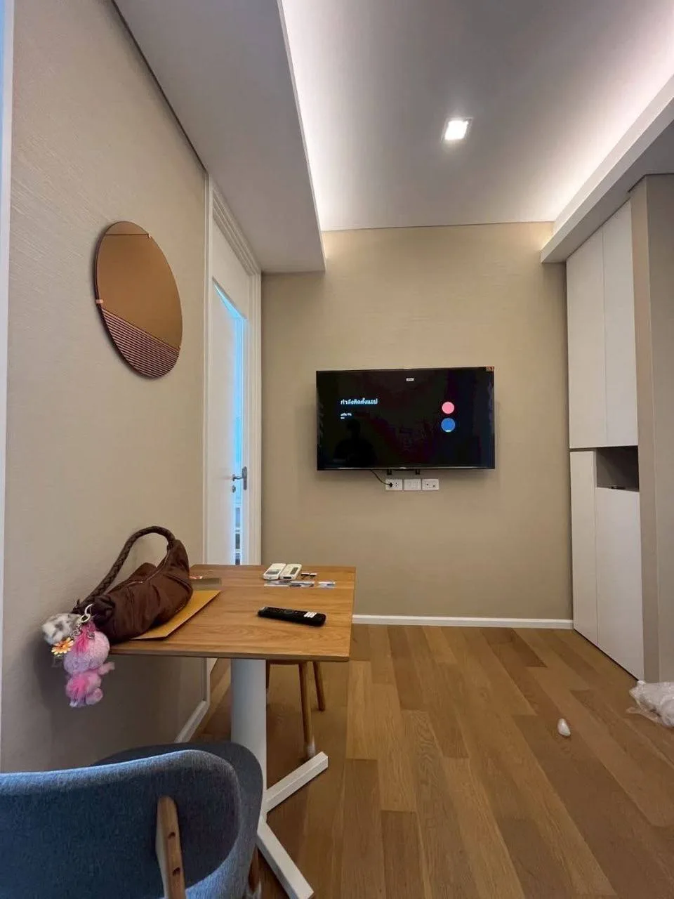 1 bedroom condo for rent in Ladprao Bangkok - master bedroom interior
