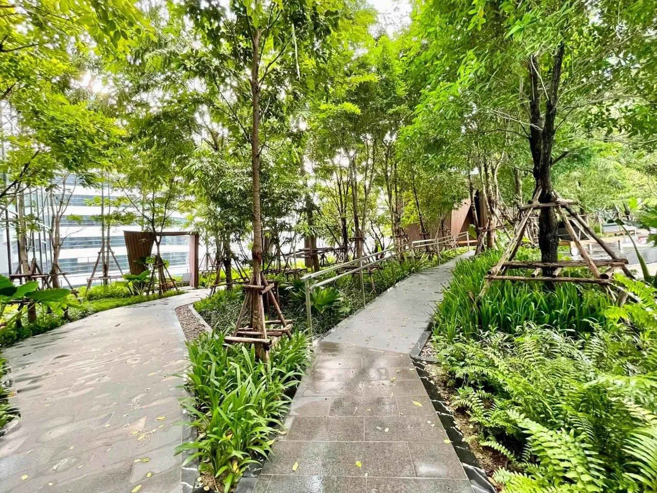 1 bedroom condo for sale in Rama 9 Bangkok - living room view