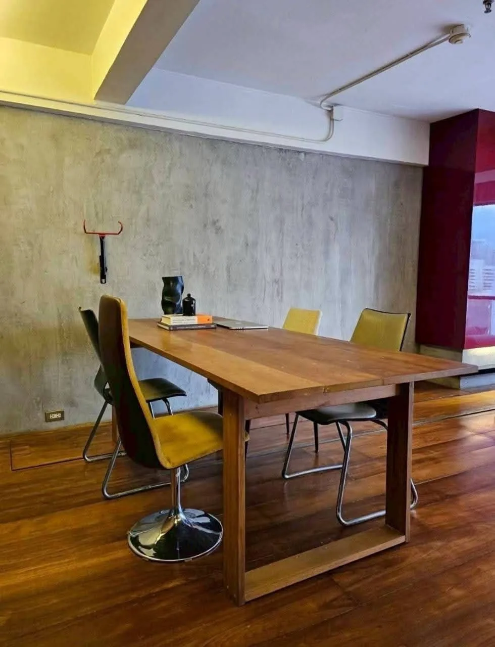 1 bedroom condo for rent in Rama 9 Bangkok - kitchen and dining area