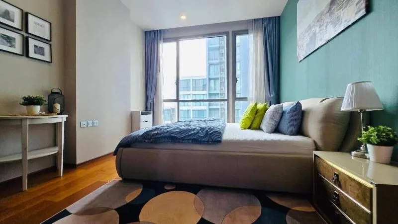 1 bedroom condo for rent in Thong Lo Bangkok - living room view