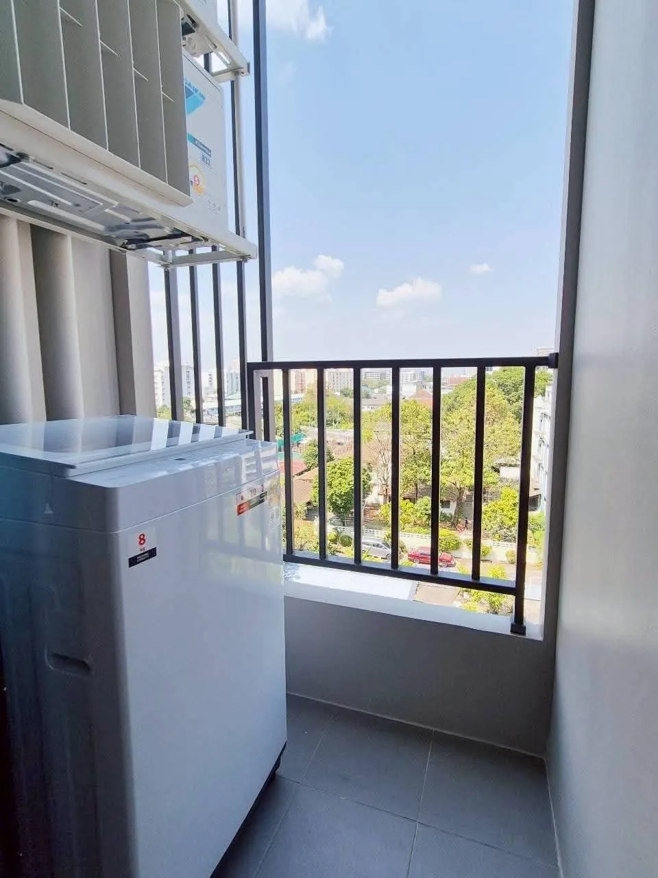 1 bedroom condo for rent in Ladprao Bangkok - master bedroom interior