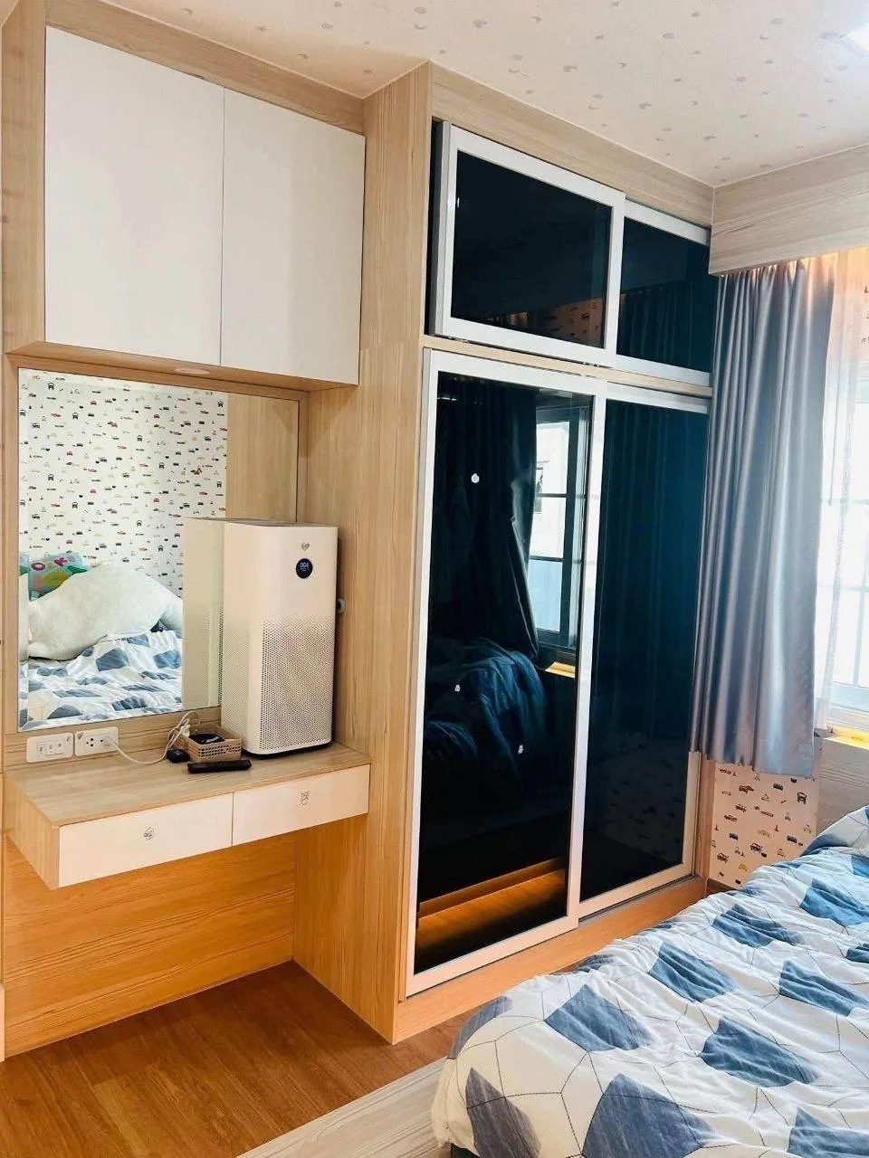 3 bedroom house for rent in Sathorn Bangkok - master bedroom interior