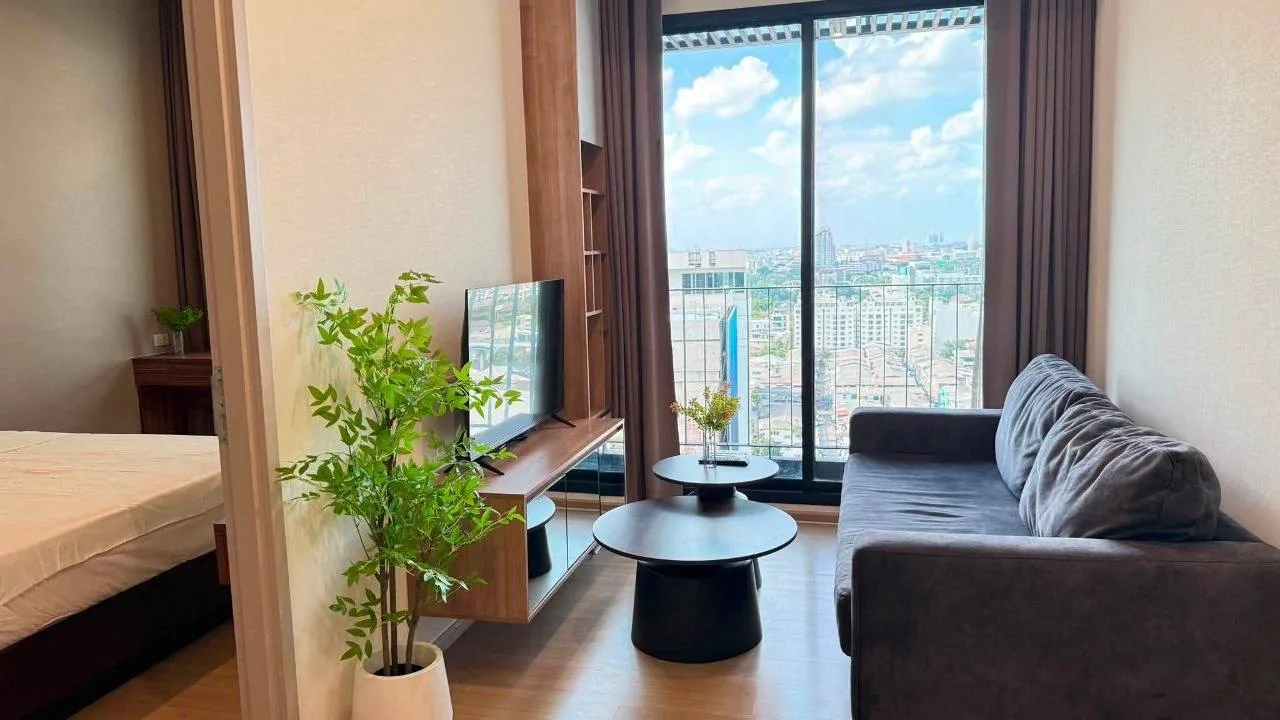 1 bedroom condo for rent in Thong Lo Bangkok - bathroom and modern finishes