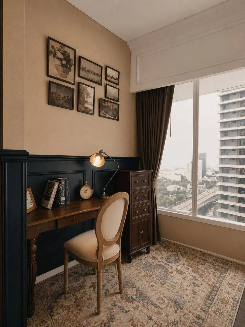 2 bedroom condo for rent in Ladprao Bangkok - master bedroom interior
